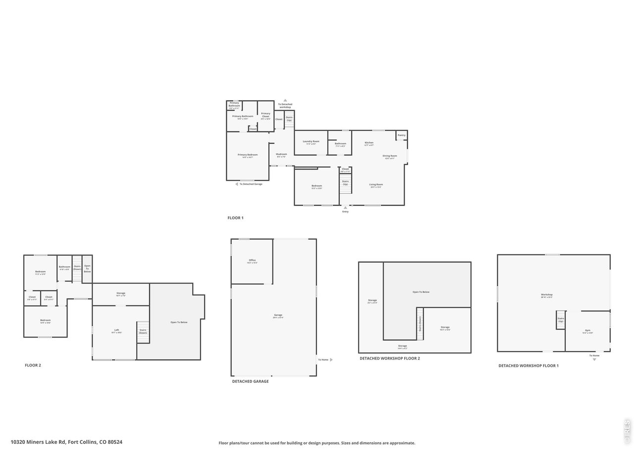 10320 Miners Lake Road Fort Collins, CO 80524 - Photo 44 of 44 Floor plan overview