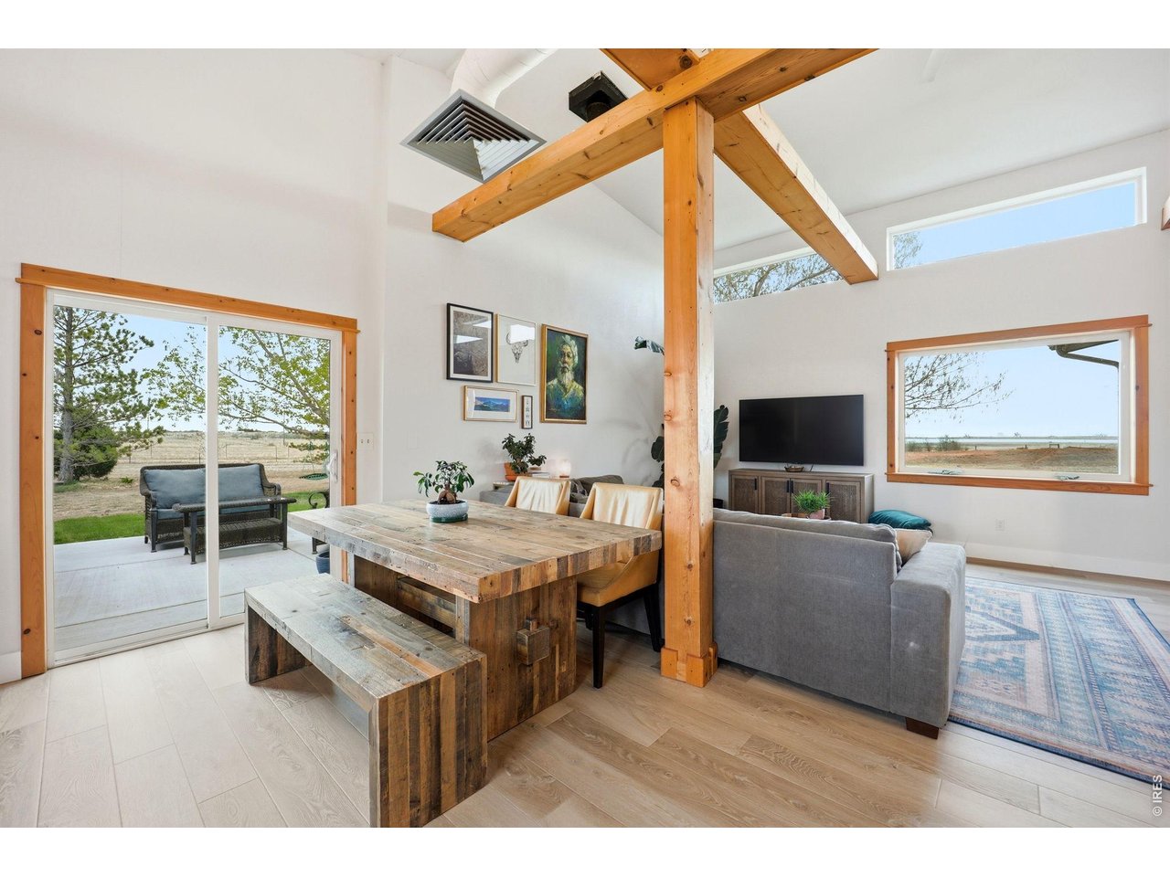 10320 Miners Lake Road Fort Collins, CO 80524 - Photo 7 of 44 Beautiful views of the lake right out the window!