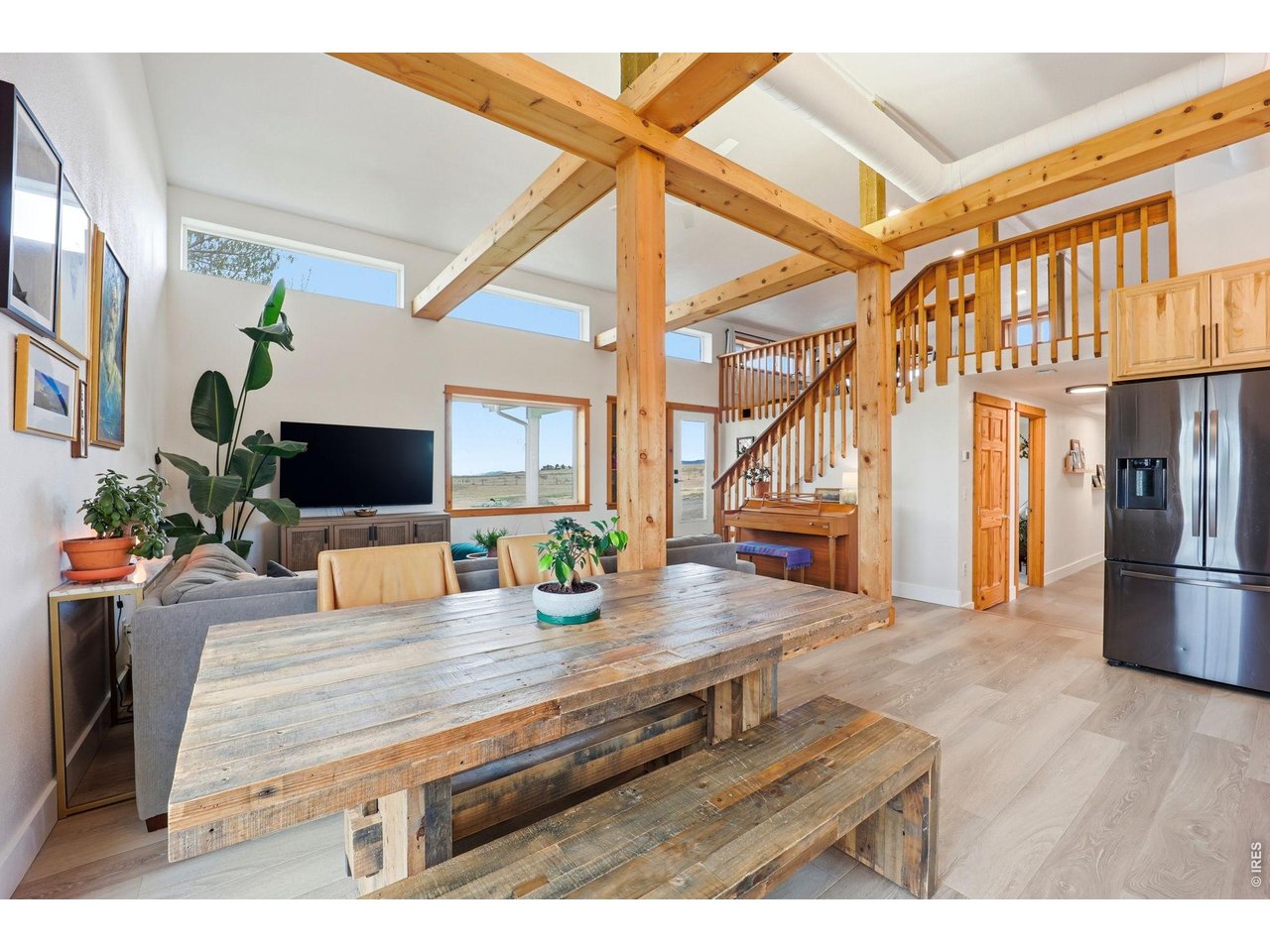 10320 Miners Lake Road Fort Collins, CO 80524 - Photo 43 of 44 High ceilings, lots of natural light, open-floor plan living