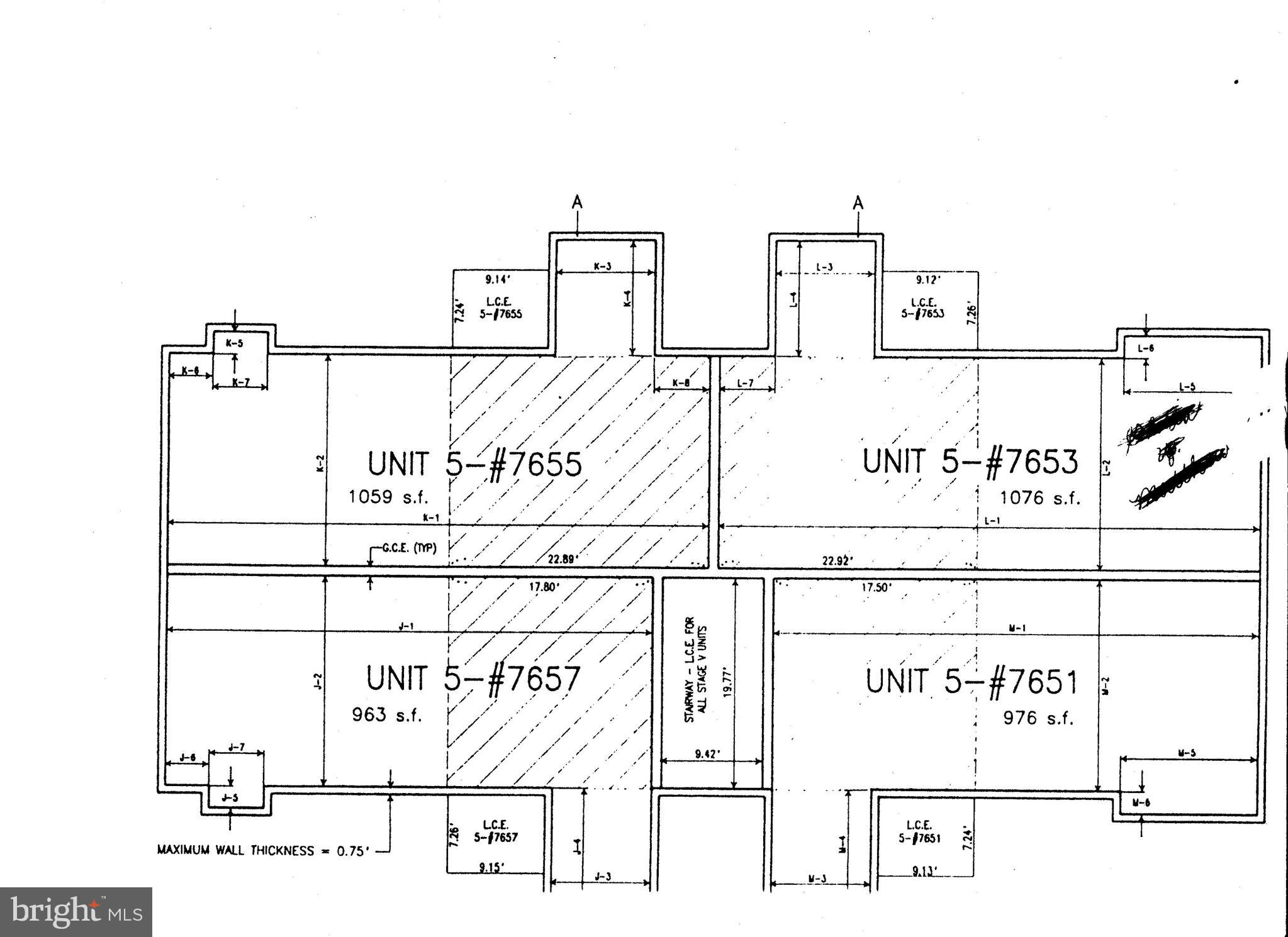 7653 Gladstone Road, Unit 57653 Windsor Mill, MD 21244 - Photo 16 of 16 Floor Plan on the Upper Level