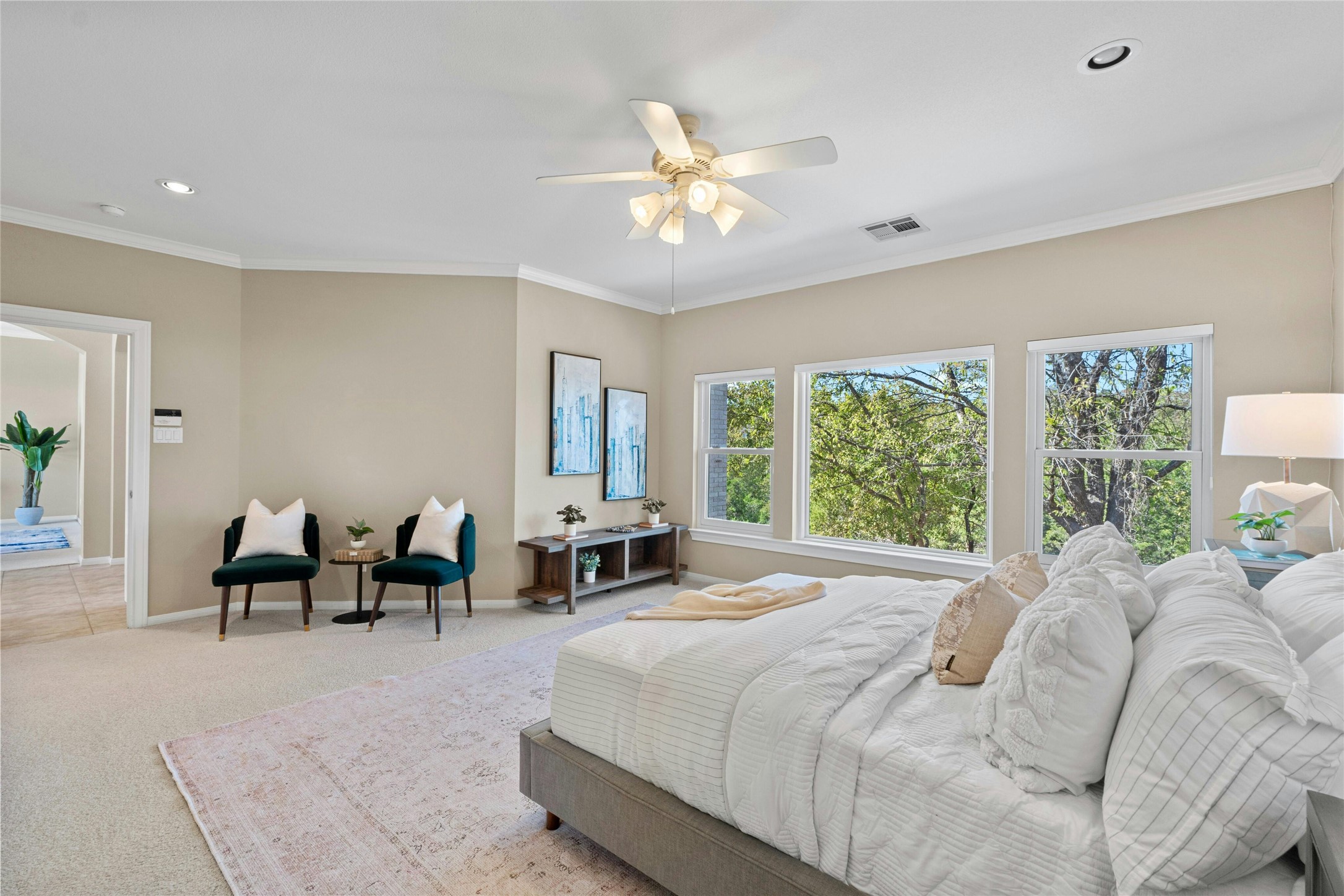 209 Overlook Court Georgetown, TX 78628 - Photo 20 of 34 a bedroom with a bed and a window
