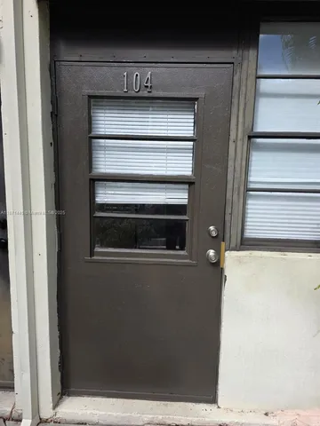 a view of a deck with a yard