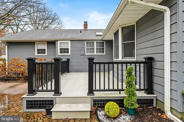 a front view of a house with balcony