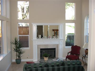 2155 Wedgewood Way Santa Rosa, CA 95404 - Photo 2 of 12 a living room with furniture and a fireplace