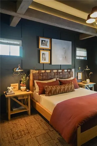 a bathroom with a bathtub and a sink