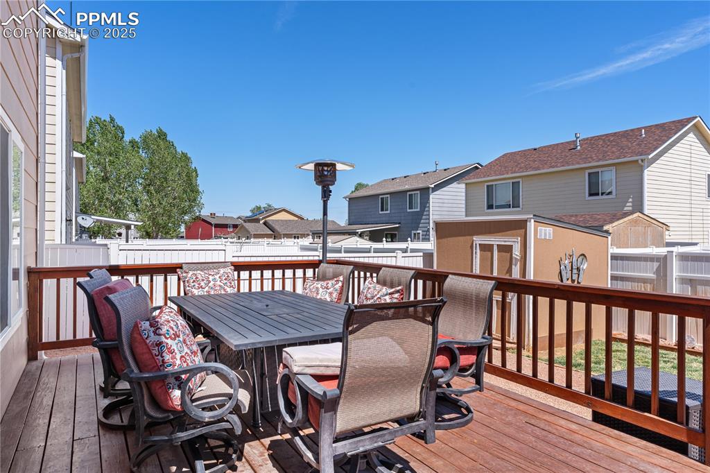 2000 Toronto Street Pueblo, CO 81004 - Photo 21 of 25 a view of a chairs and table on the deck