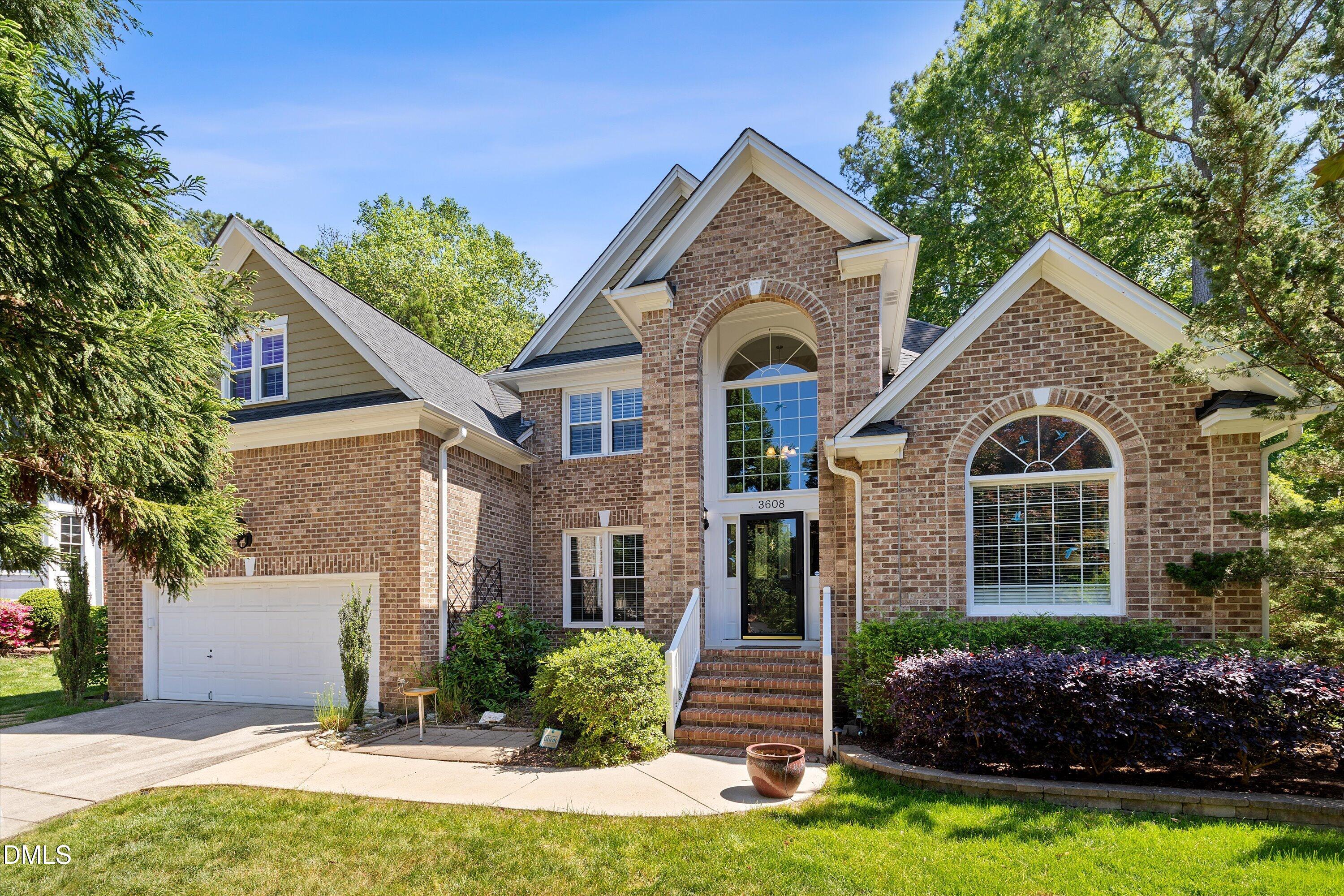 3608 Summer Leaf Court Raleigh, NC 27615 - Photo 1 of 63 front view of a house with a yard