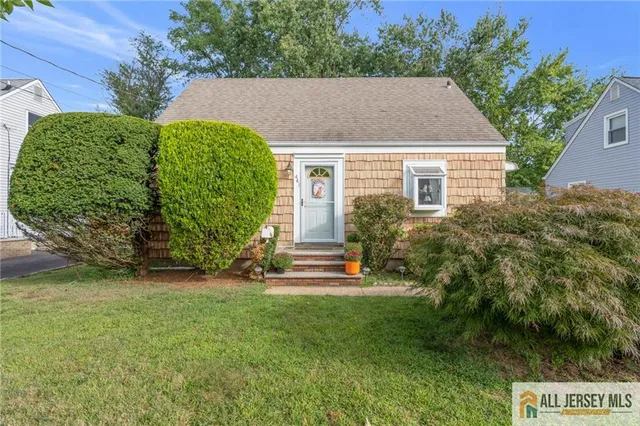 a view of a house with a garden