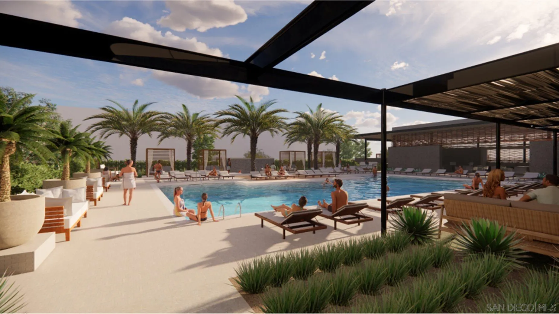 2139 Acara Circle San Diego, CA 92154 - Photo 4 of 10 a view of a swimming pool with chairs