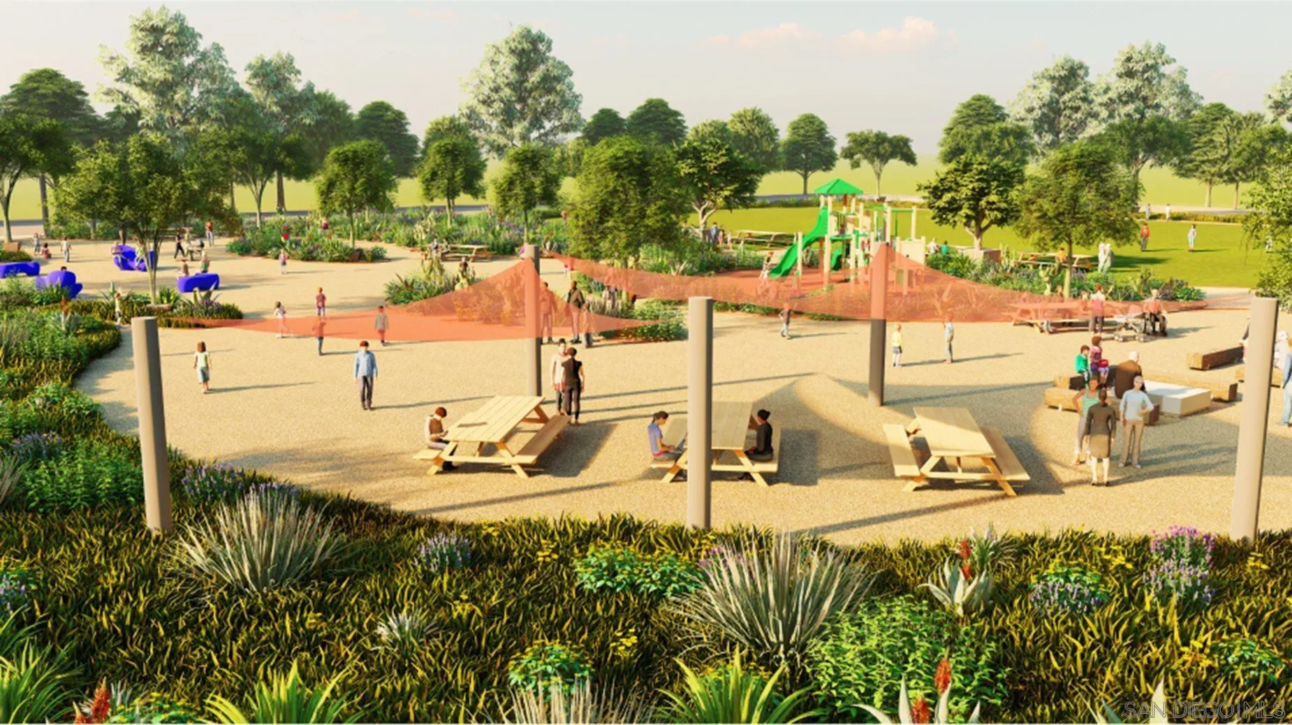 2139 Acara Circle San Diego, CA 92154 - Photo 5 of 10 a view of a lake and outdoor space