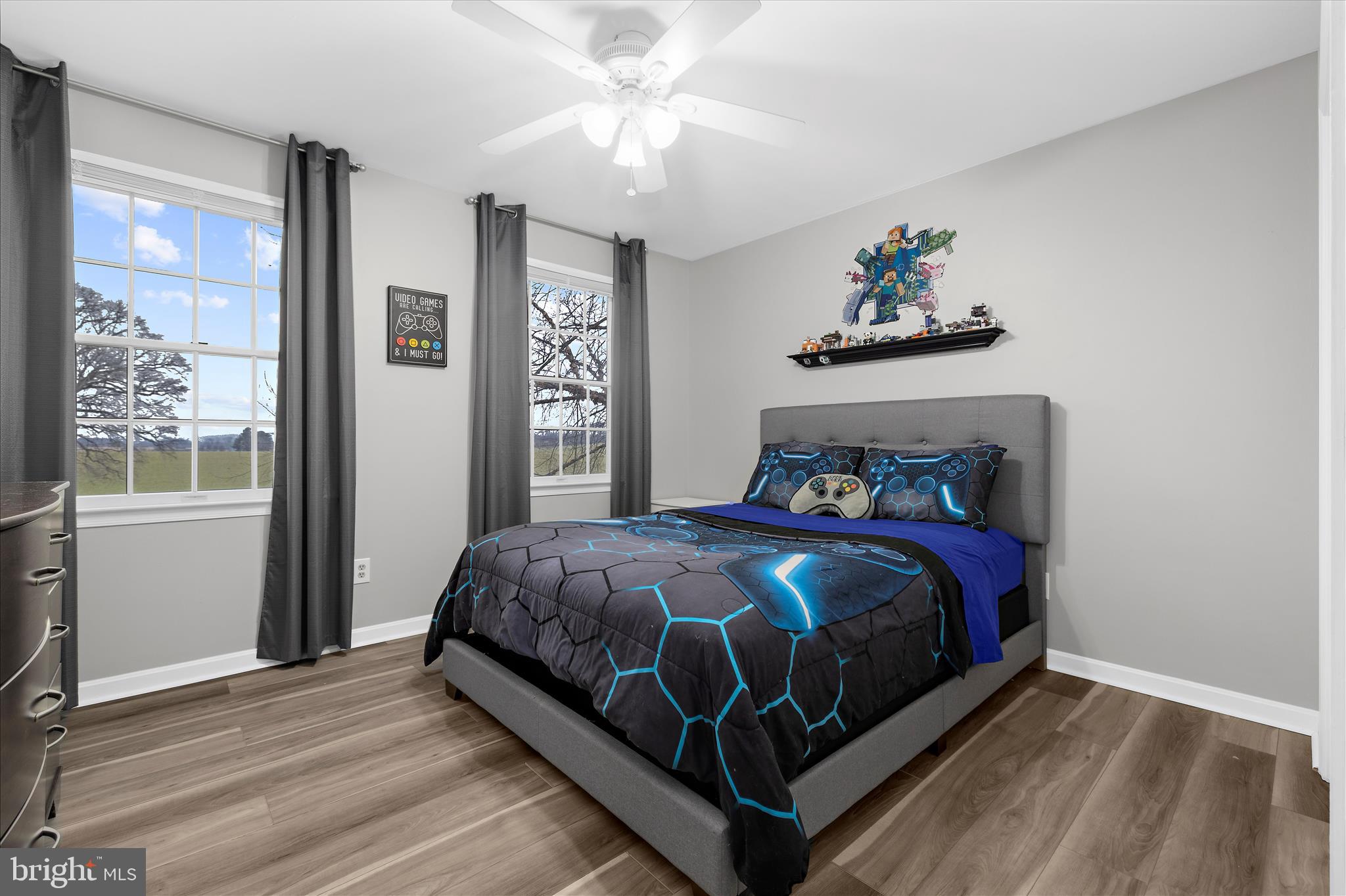 847 Stansbury Road Pylesville, MD 21132 - Photo 25 of 55 Bedroom-
New Flooring & Fan