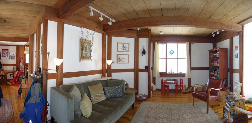 53 Pine Grove, Unit 53 Amherst, MA 01002 - Photo 2 of 24 a living room with furniture a window and a ceiling fan