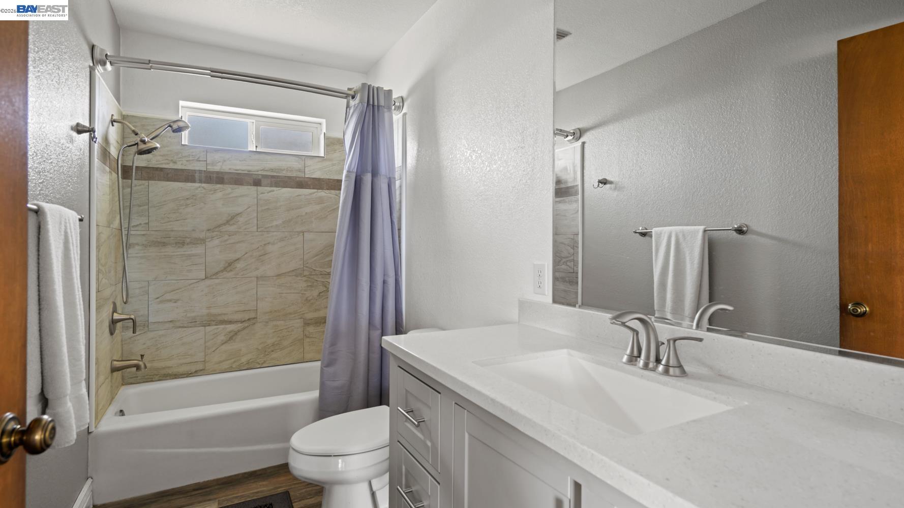 3710 Lakeview Drive Shingle Springs, CA 95682 - Photo 15 of 49 a bathroom with a granite countertop sink toilet and shower