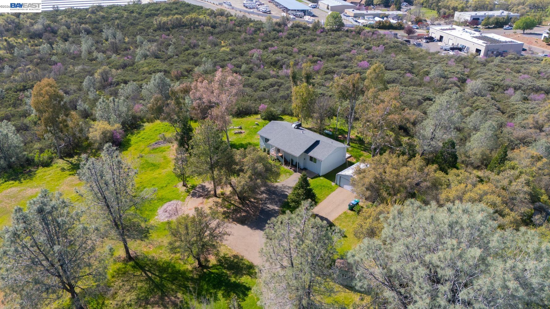 3710 Lakeview Drive Shingle Springs, CA 95682 - Photo 48 of 49 an aerial view of a house with a yard