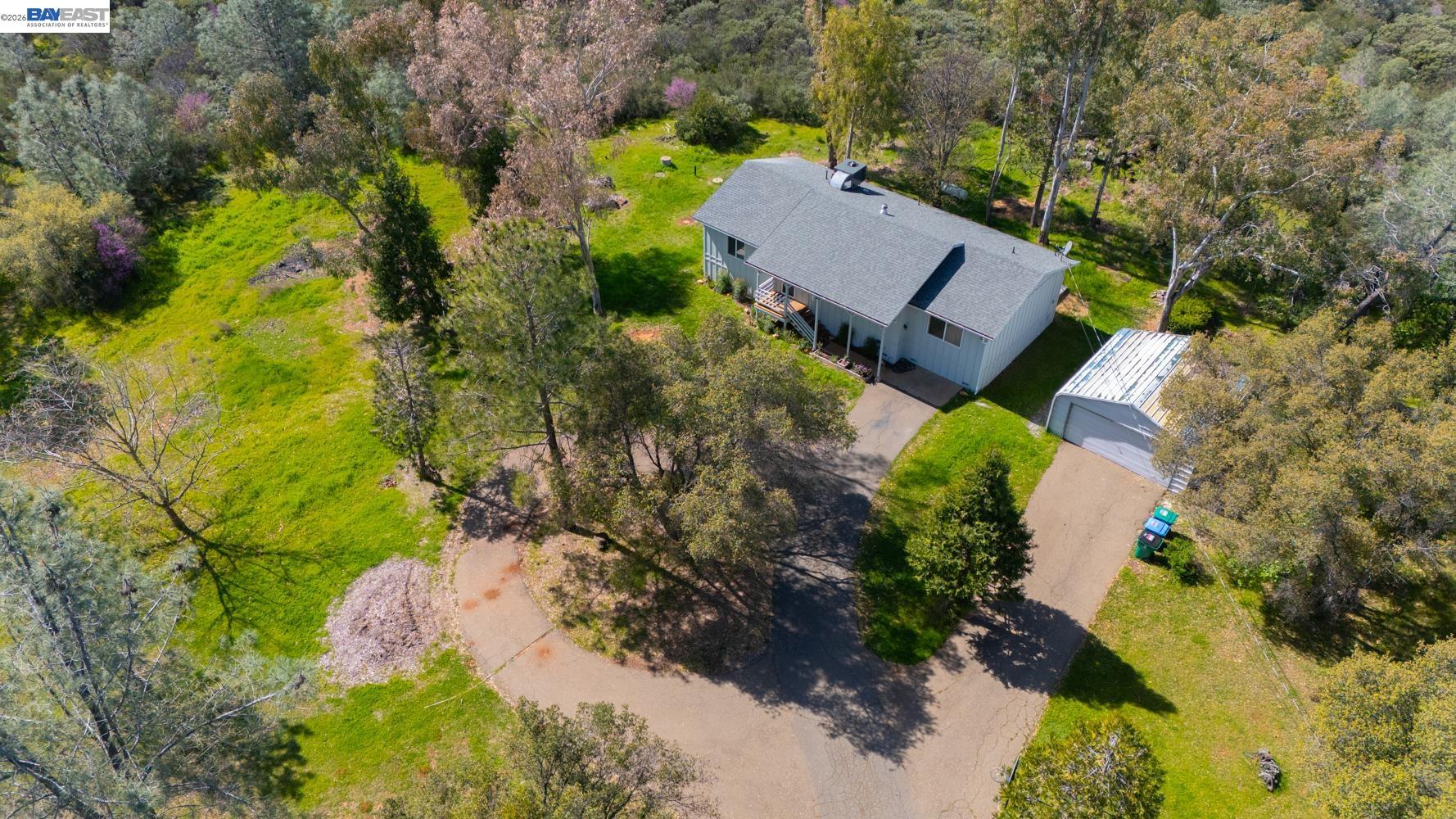 3710 Lakeview Drive Shingle Springs, CA 95682 - Photo 49 of 49 an aerial view of a house with a yard