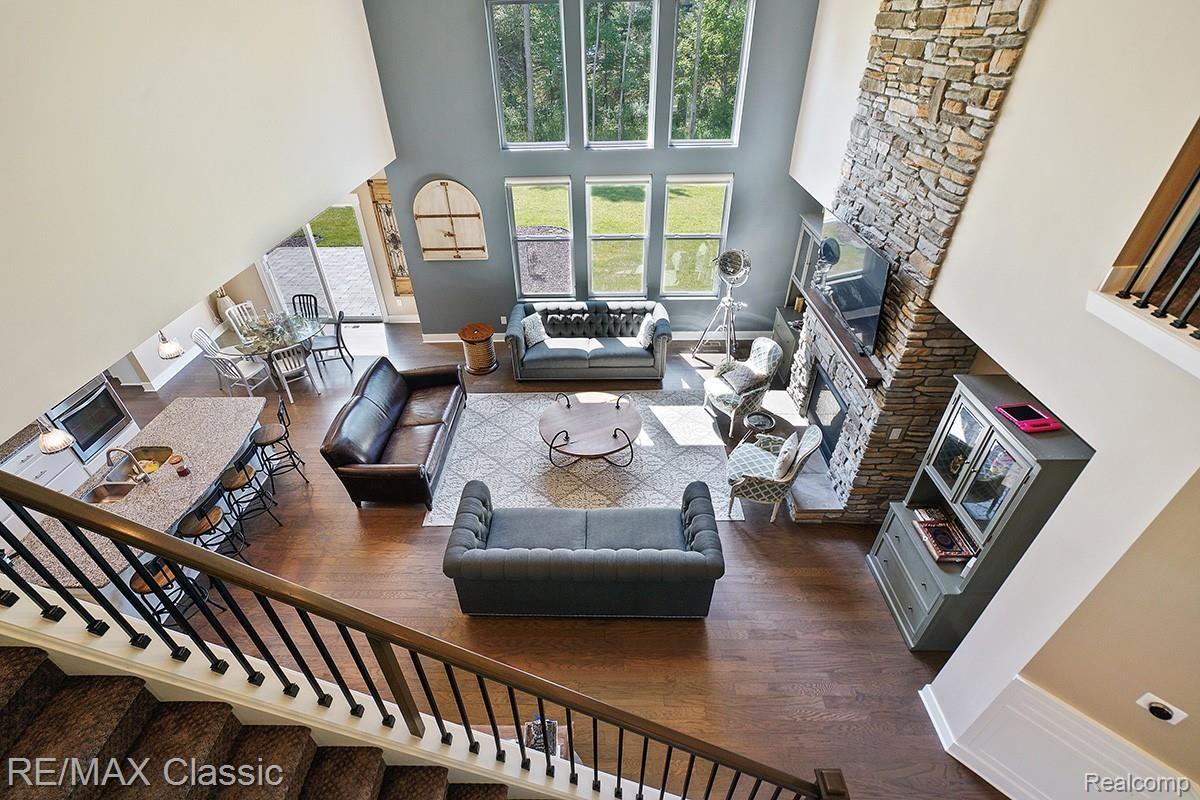 1475 Hickory Ridge Court South Canton, MI 48187 - Photo 10 of 32 Stairway into Great Room.jpg