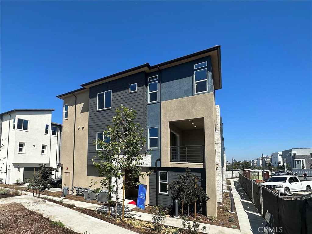 a front view of a house with street