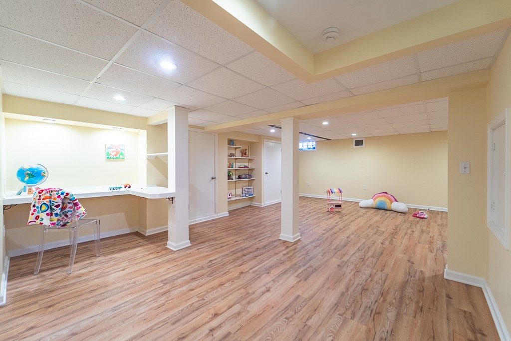 101 Thackery Road Brighton, NY 14610 - Photo 39 of 45 The sprawling, finished lower level boasts a playr