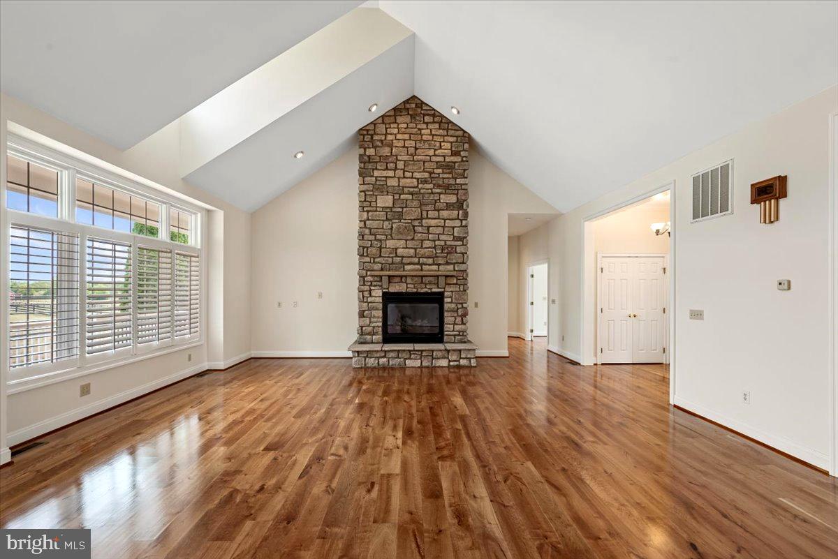 730 Miller Road Winchester, VA 22602 - Photo 7 of 52 Family room-Floor to ceiling stone fireplace