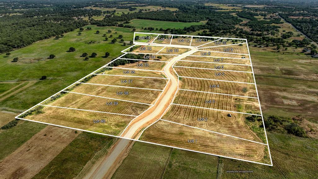 Lot 10 Quarter Loop Poolville, TX 76487 - Photo 3 of 10 a view of a tennis court
