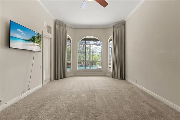 wooden floor in an empty room
