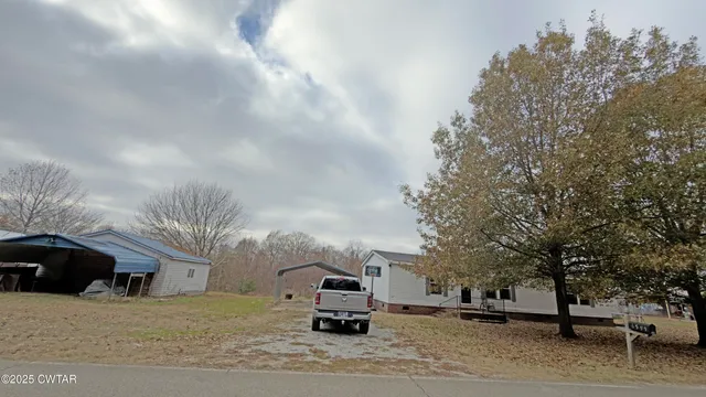 a car parked on the side of a street