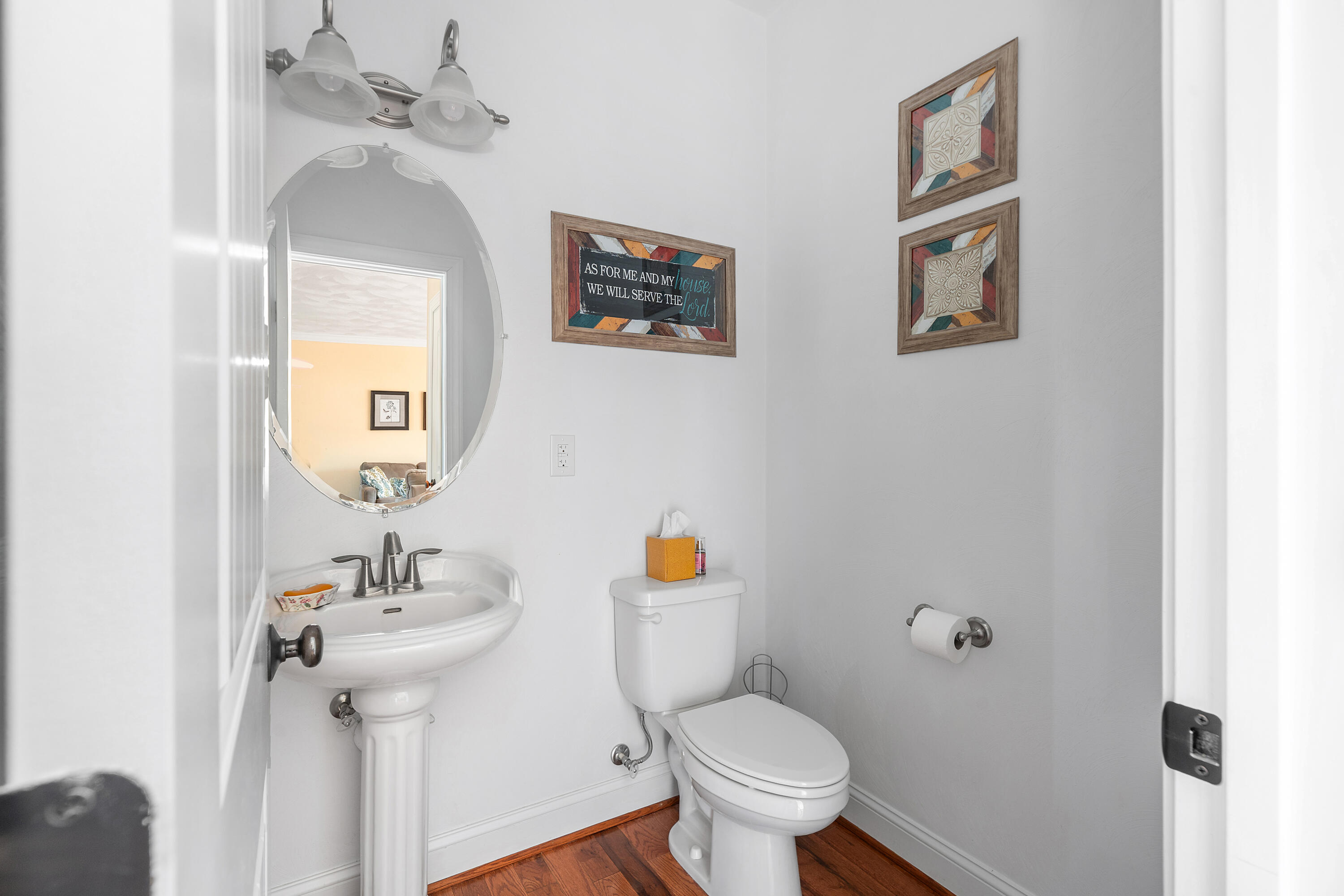 250 Thornblade Way Blue Ridge, VA 24064 - Photo 17 of 31 a bathroom with a sink toilet and mirror