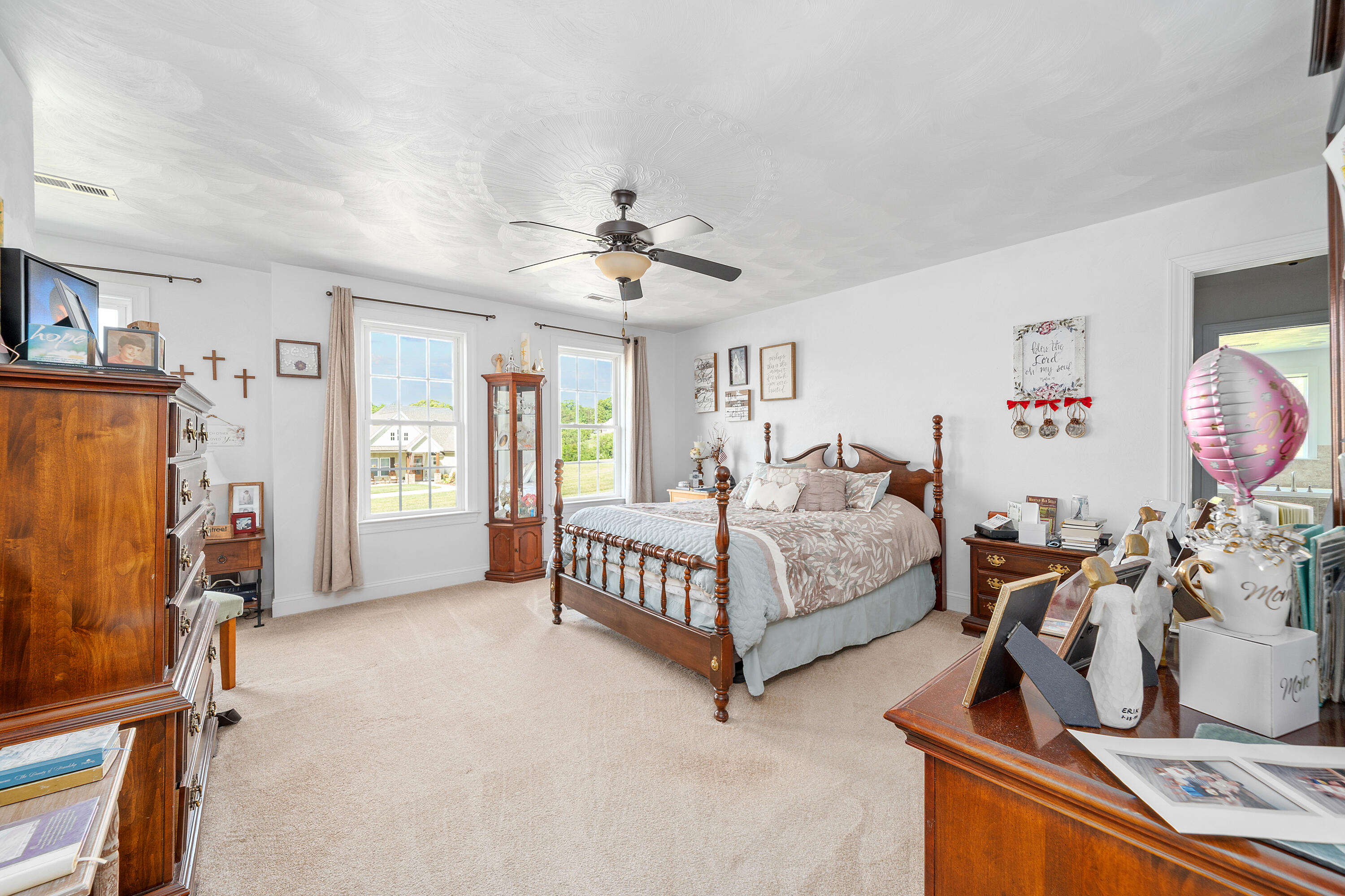 250 Thornblade Way Blue Ridge, VA 24064 - Photo 18 of 31 a bedroom with bed and window