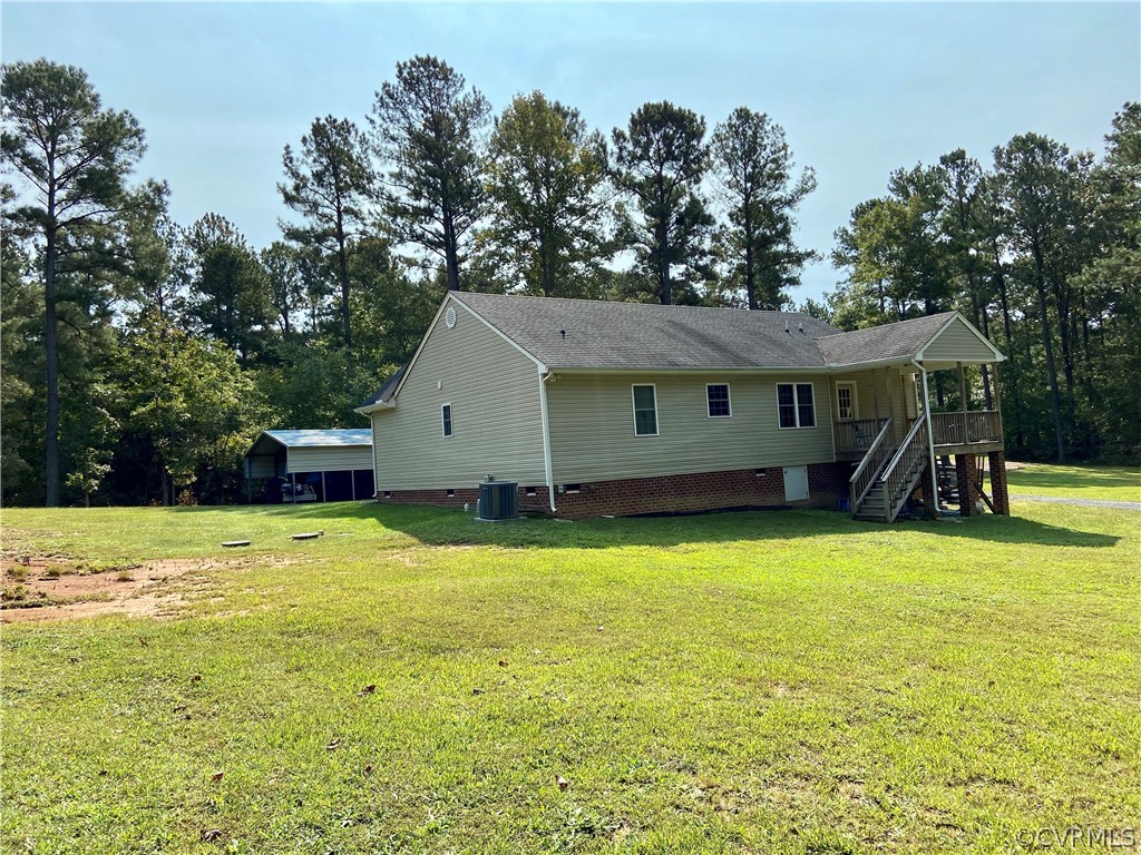 9470 Robin Road Disputanta, VA 23842 - Photo 16 of 20 Rear Elevation
