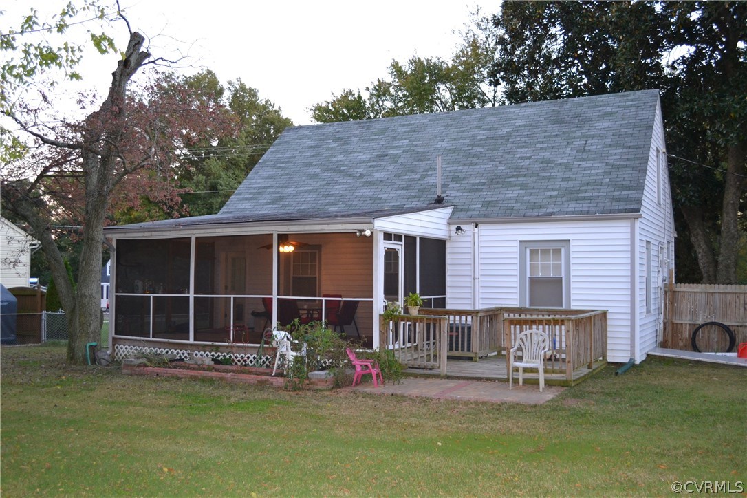 5304 Penick Road Richmond, VA 23228 - Photo 10 of 20 Rear View
