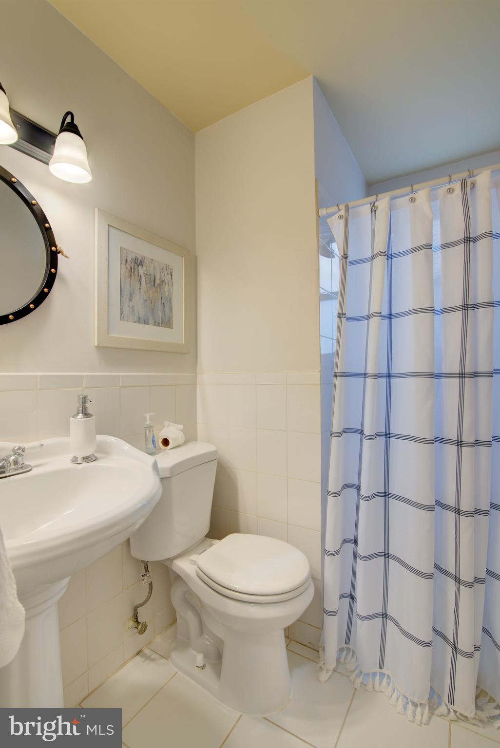 4103 Ivanhoe Lane Alexandria, VA 22310 - Photo 18 of 29 a white toilet sitting next to a bathroom sink