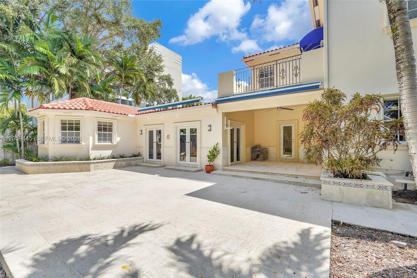 244 Southwest 28th Road Miami, FL 33129 - Photo 13 of 70 Explansive 10,500 sqft Lot | Partially Covered area & Retractable Awnings