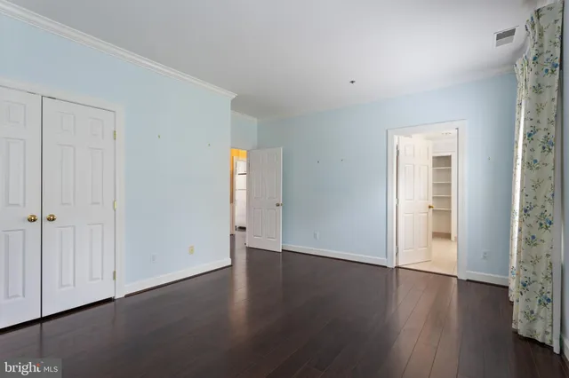 wooden floor in an empty room