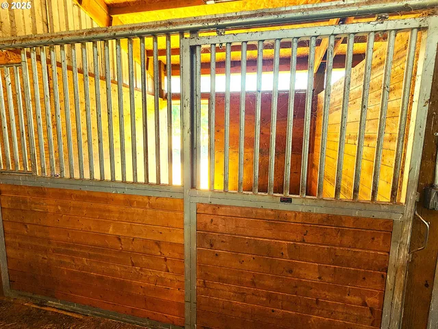 a view of an outdoor space and wooden floor