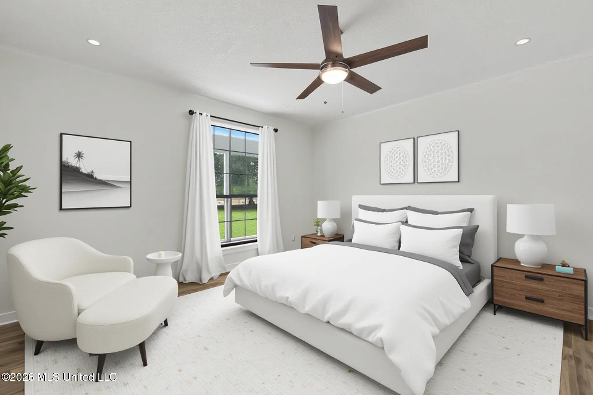 11929 Patrick Henry Street Moss Point, MS 39562 - Photo 14 of 27 Bedroom 2 Virtually Staged