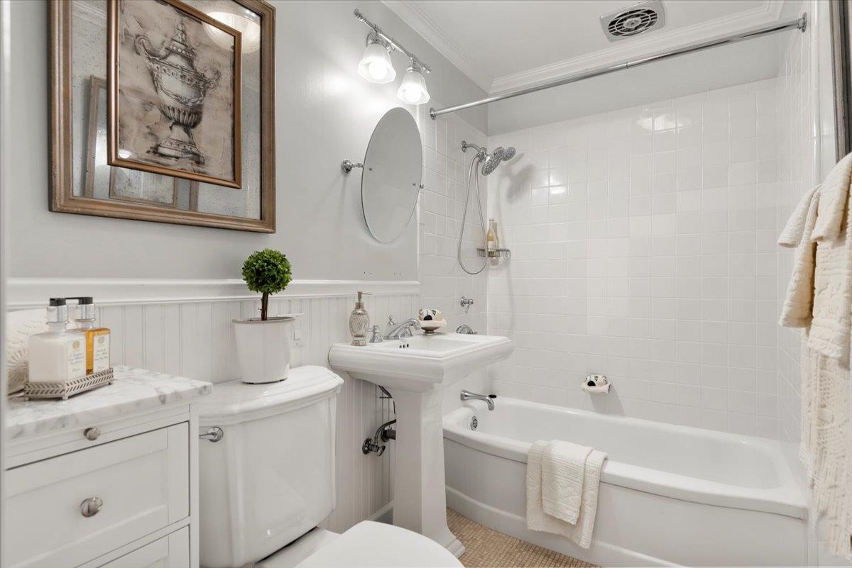 466 Springer Road Los Altos, CA 94024 - Photo 41 of 52 a bathroom with a sink toilet and shower