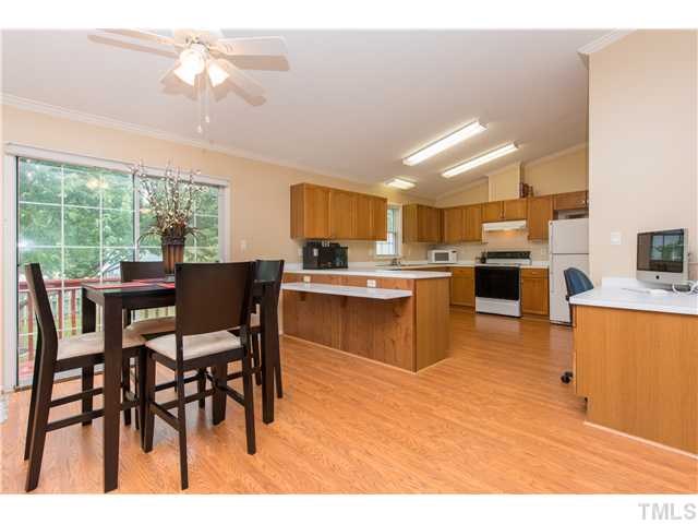 1216 Lexington Farm Road Apex, NC 27502 - Photo 6 of 21 DINING ROOM WITH FRENCH DOORS LEADING TO REAR DECK!