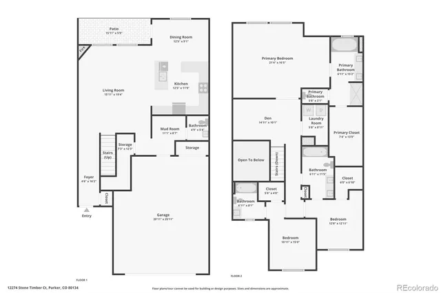 $494,999 | 12274 Stone Timber Court, Parker, CO 80134