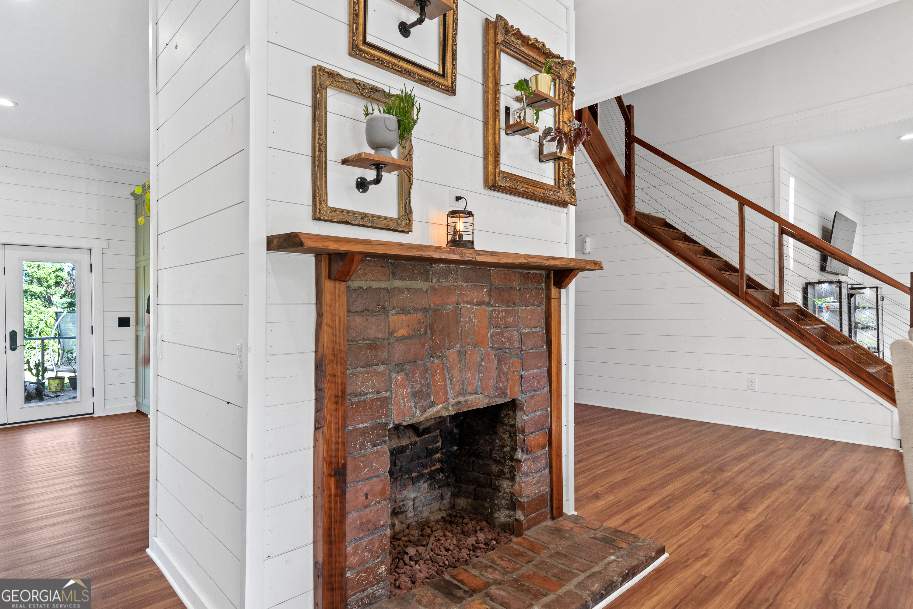 7170 Church Street Bartow, GA 30413 - Photo 15 of 49 a view of entryway and hall with wooden floor
