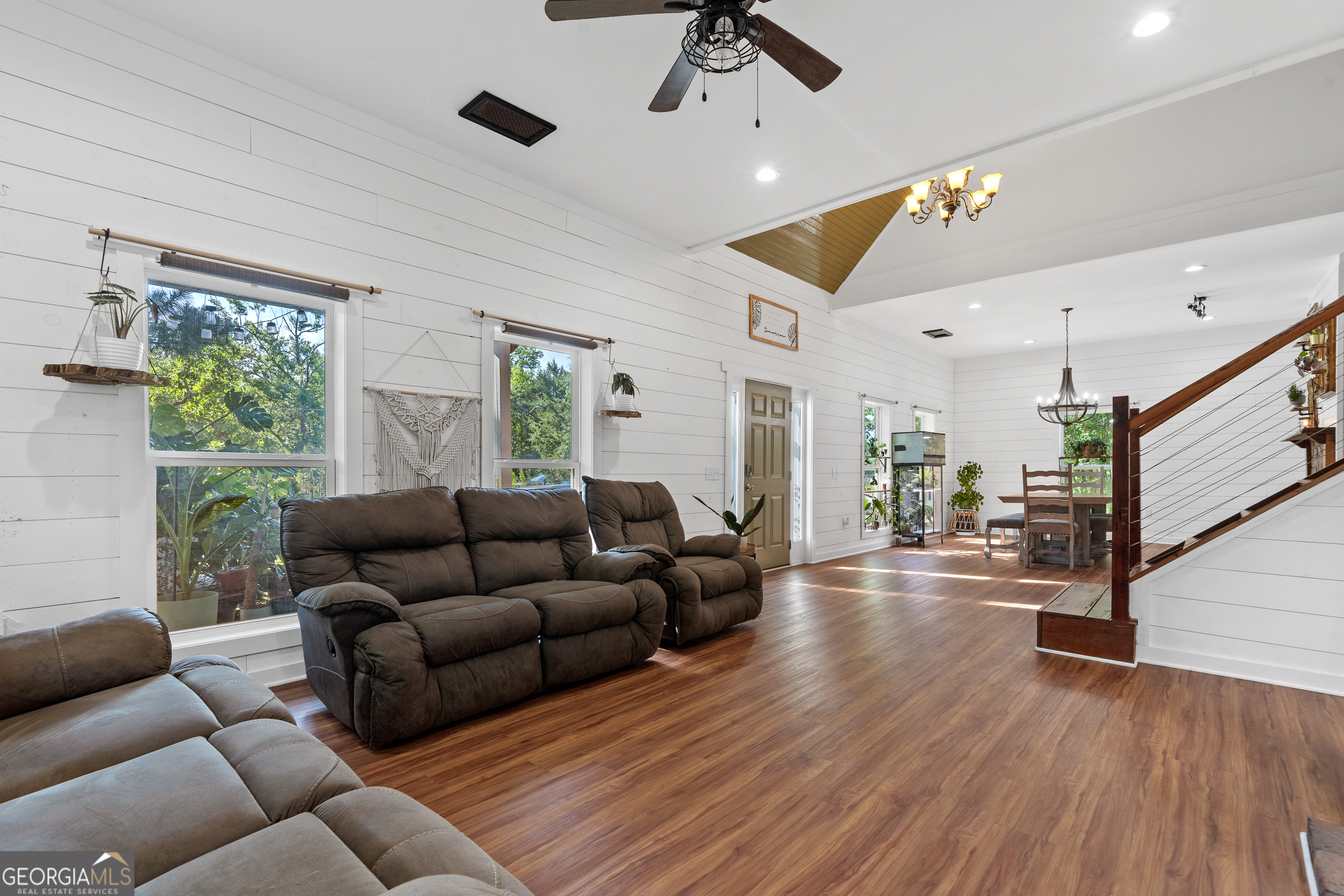 7170 Church Street Bartow, GA 30413 - Photo 10 of 49 a living room with furniture and a wooden floor