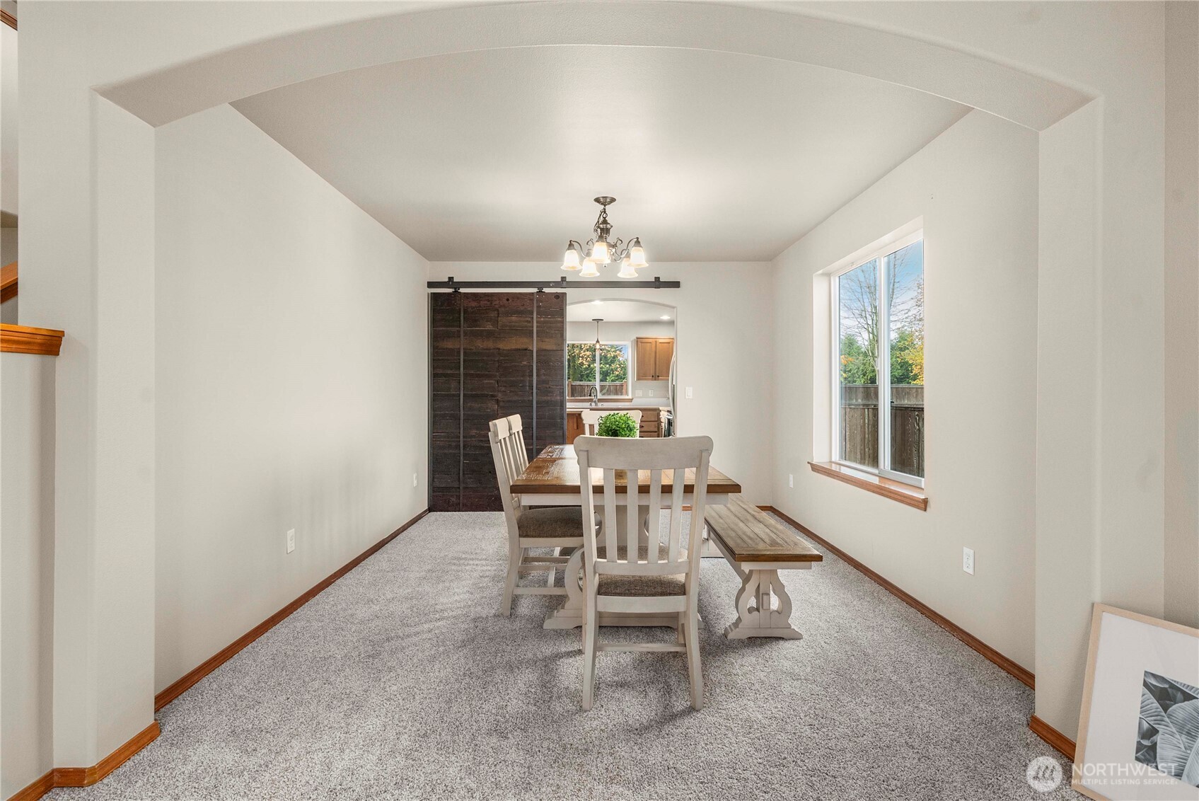 1503 Riddell Avenue Northeast Orting, WA 98360 - Photo 9 of 40 a dining room with furniture and window