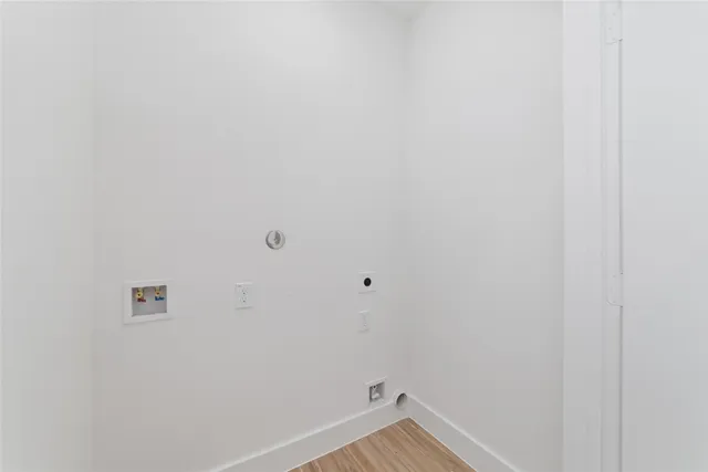 a view of small space with empty racks