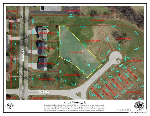 $38,000 | Lot 4 Marmac Drive, Galesburg, IL 61401