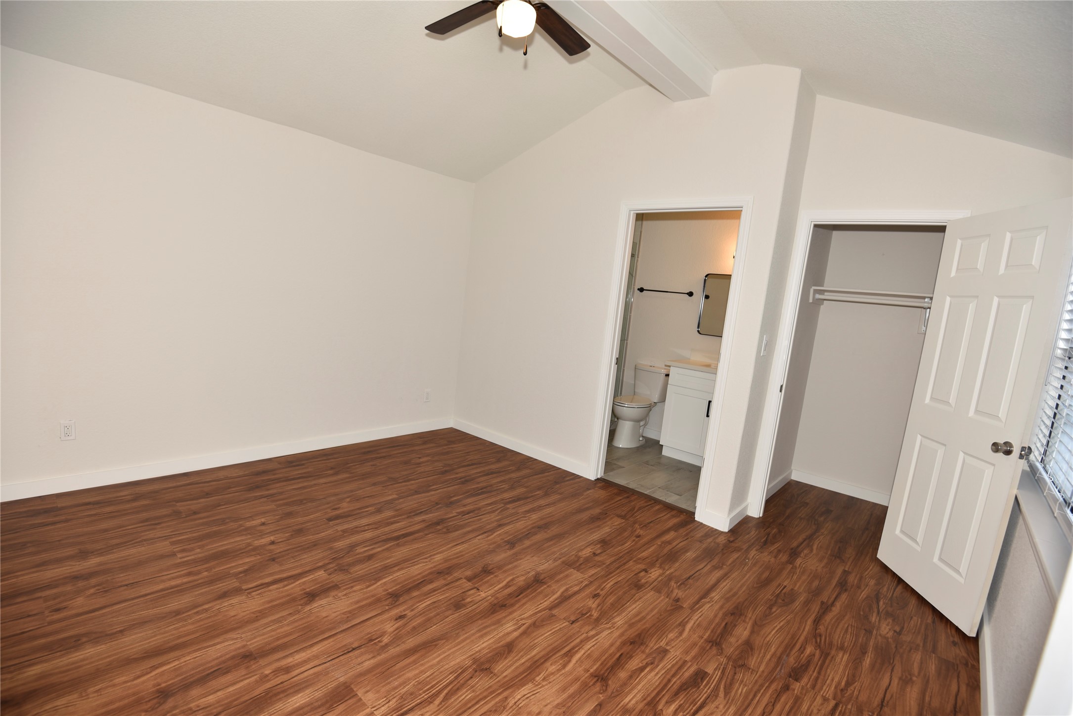 4322 Allen Street Houston, TX 77007 - Photo 8 of 17 wooden floor in an empty room