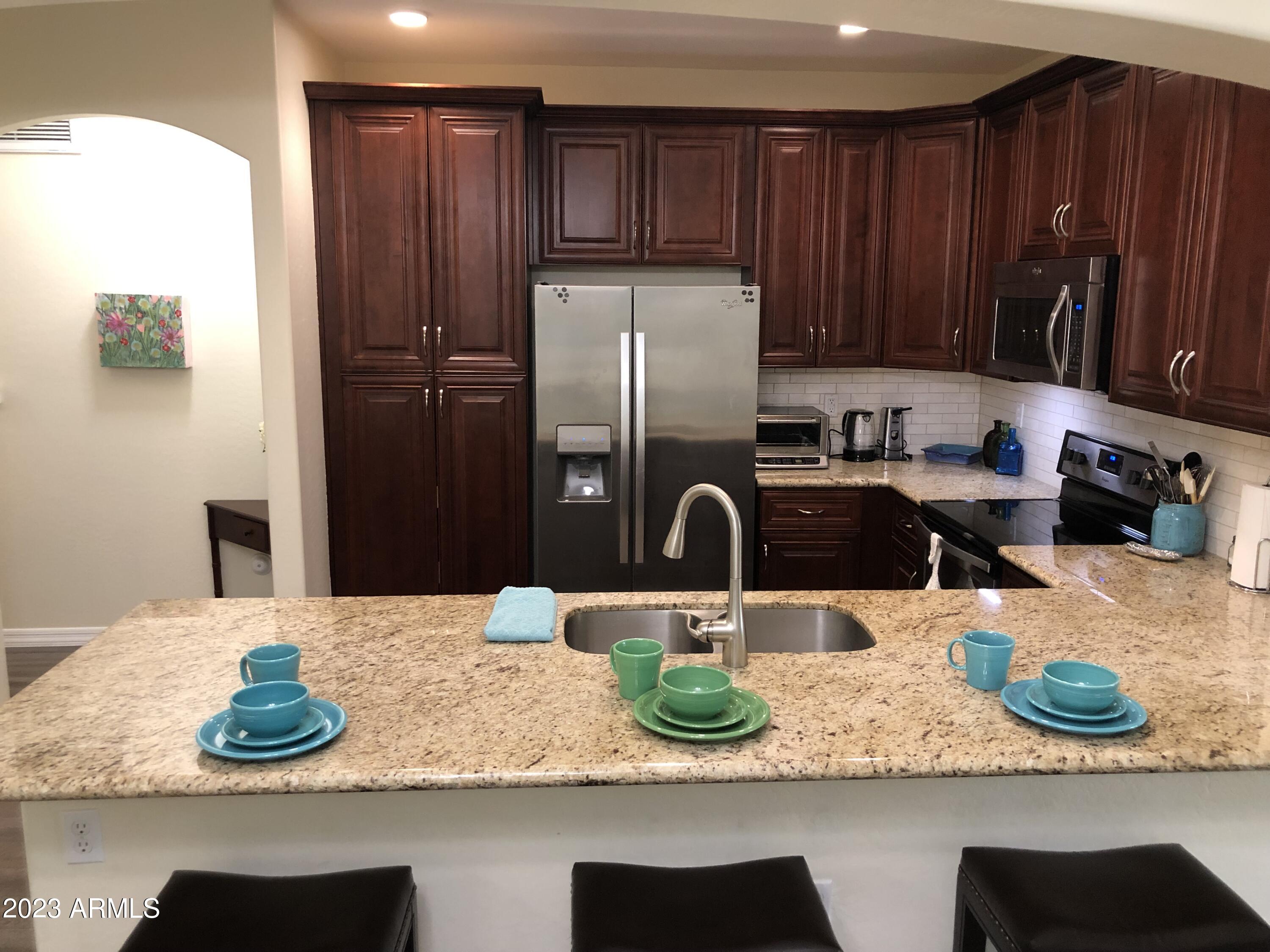 7726 East Baseline Road, Unit 108 Mesa, AZ 85209 - Photo 8 of 31 Open Kitche