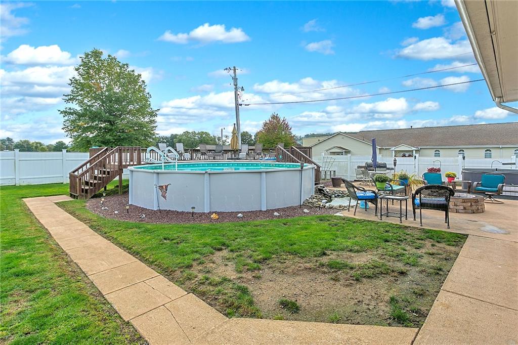 3400 Pittsburgh Road Perryopolis, PA 15473 - Photo 20 of 23 a view of a backyard with sitting area