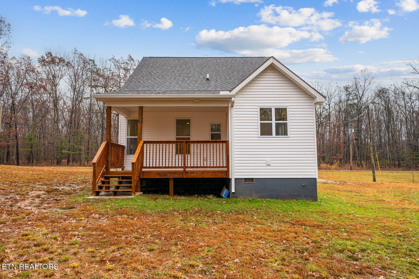 1023 West Laurel Way Monterey, TN 38574 - Photo 45 of 60 a view of a house with a backyard and balcony