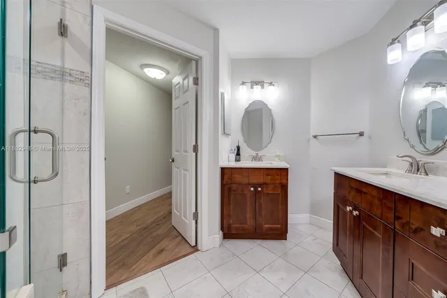 a view of a dining area with furniture