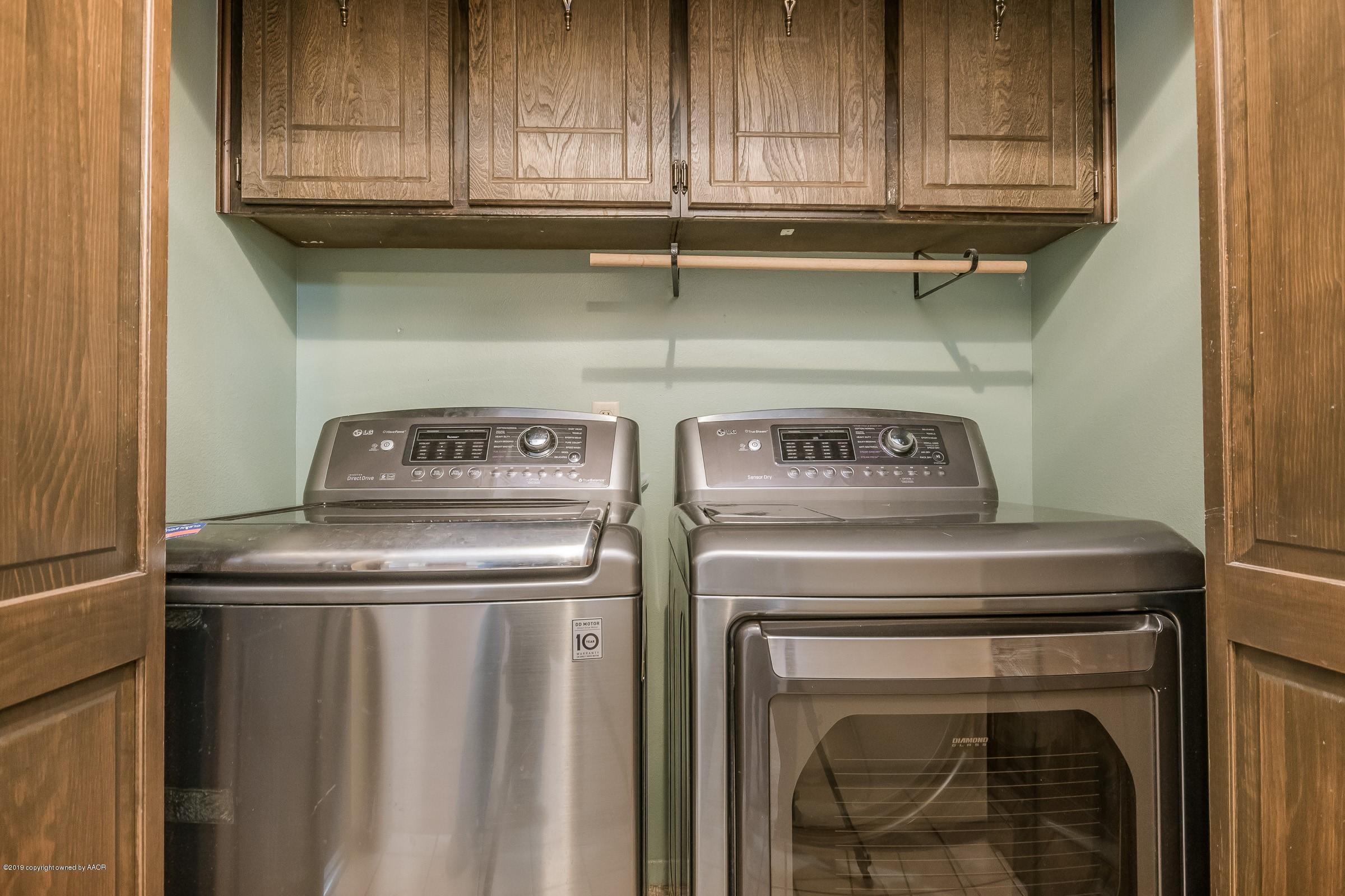 5610 Southwest 41st Avenue Amarillo, TX 79109 - Photo 12 of 30 a view of washer and dryer