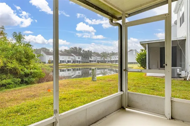 a view of an indoor swimming pool